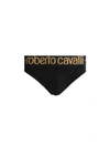 ROBERTO CAVALLI BI-PACK BLACK LOGO BRIEFS,12917203