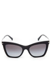 VALENTINO Rockstud Square Cat-Eye Sunglasses,5057865658391