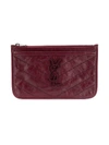 SAINT LAURENT NIKI PURSE ROUGE