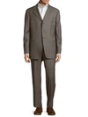 ARMANI COLLEZIONI Classic-Fit Pinstripe Wool Suit