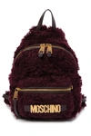 MOSCHINO Mohair Backpack