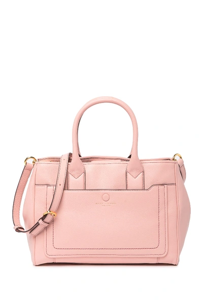 Marc Jacobs Empire City Leather Tote In Rose