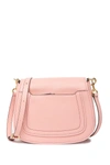 Marc Jacobs Empire City Messenger Leather Crossbody Bag In Rose