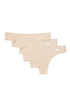 AQS SEAMLESS THONG PANTIES - PACK OF 3