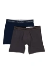 Calvin Klein Modal Boxer Briefs In Jdf 1 Sub/ 1 As