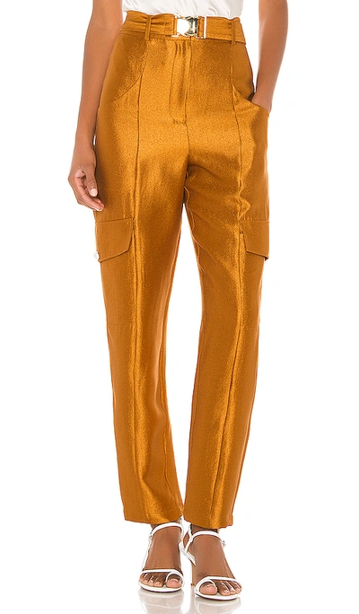 House Of Harlow 1960 X Revolve Elina Pant In Gold