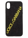 DOLCE & GABBANA DEBOSSED LOGO IPHONE CASE