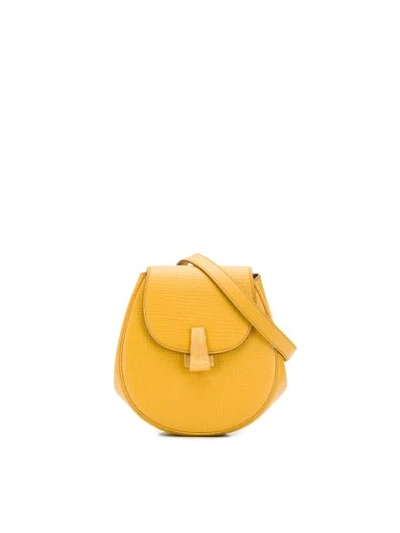 Bottega Veneta Foldover Leather Belt Bag - 黄色 In Yellow