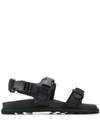 BOTTEGA VENETA BUCKLED LEATHER SANDALS