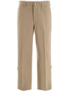 BURBERRY COTTON TROUSERS,11013887