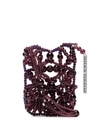 Susan Fang Bubble Passport Cross-body Bag In Red