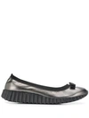 FERRAGAMO VARA BOW SLIP-ON SNEAKERS