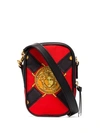 VERSACE VERSACE SCHULTERTASCHE MIT MEDUSA - SCHWARZ