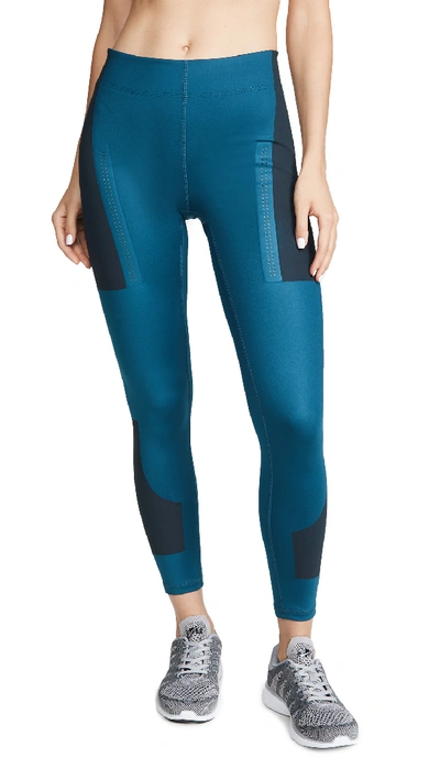 Adidas By Stella Mccartney Fitsense Leggings In Mineral