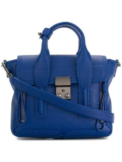 3.1 Phillip Lim Pashli Mini Satchel Bag In Blue