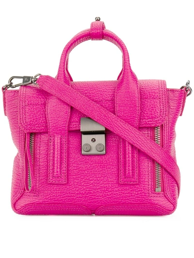 3.1 Phillip Lim / フィリップ リム 3.1 Phillip Lim Pashli迷你单肩包 - 黑色 In Fuchsia