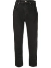 3.1 Phillip Lim Zip-detail Cropped Jeans In Black
