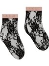GUCCI FLORAL LACE ANKLE SOCKS