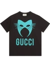 Gucci Online Exclusive  Manifesto Oversize T In 1007 Nero