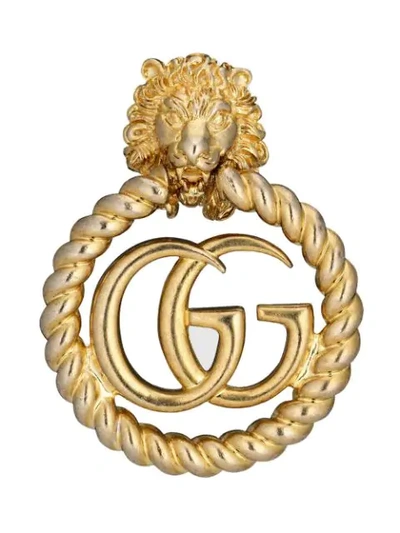 Gucci Gg Coin Earring - 金色 In Gold