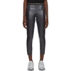 MARCELO BURLON COUNTY OF MILAN MARCELO BURLON COUNTY OF MILAN GREY SHINY LEGGINGS