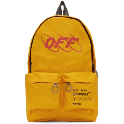 Off-white Yellow Industrial Backpack