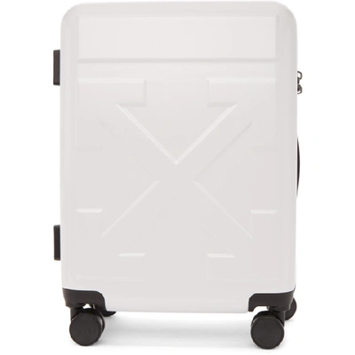 Off-white White Arrow Trolley Suitcase