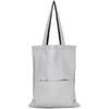 RICK OWENS RICK OWENS SILVER LEATHER TOTE
