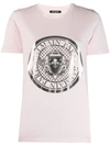 BALMAIN medallion print T-shirt