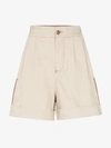 SEE BY CHLOÉ SEE BY CHLOÉ TWO TONE COTTON SHORTS,CHS19ADS0516313989245