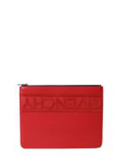 Givenchy Large Red Pouch