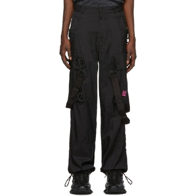 Off-white Bondage Techno Cargo Pants In Black