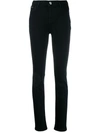 Philipp Plein High-waisted Skinny Jeans In Black