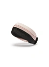 MAISON MICHEL 'Linda' colourblock silk satin headband