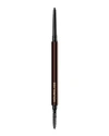Hourglass Arch Brow Micro Sculpting Pencil, 0.01 oz In Ash