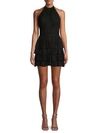 BALMAIN Tiered Mini Dress