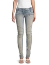 BALMAIN Seam Zipped-Cuff Jeans