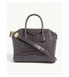 GIVENCHY Antigona small croc-embossed leather tote bag