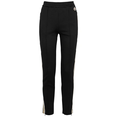 Moncler Black Jersey Sweatpants