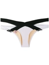 AGENT PROVOCATEUR AGENT PROVOCATEUR AGENT PROVOCATEUR - WOMAN - MAZZY BIKINI BOTTOM - 白色