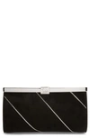 CHRISTIAN LOUBOUTIN SMALL PALMETTE EMBELLISHED CLUTCH,3195321