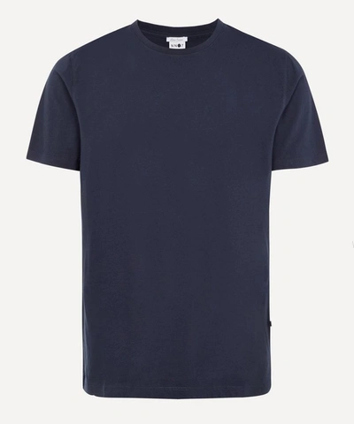 Nn07 Two-pack Pima Cotton-jersey T-shirts In Navy Blue
