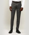 Paul Smith Wool And Cashmere-blend Turn-up Trousers In Grey