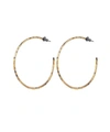 ACANTHUS OXIDISED SILVER LARGE SICKLE HOOP EARRINGS,5057865730653