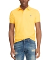 Polo Ralph Lauren Men's Classic Fit Mesh Polo Shirt In Chrome Yellow