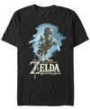 NINTENDO NINTENDO MEN'S LEGEND OF ZELDA LINK BREATH OF THE WILD SHORT SLEEVE T-SHIRT