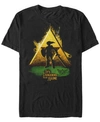 NINTENDO NINTENDO MEN'S LEGEND OF ZELDA IT'S DANGEROUS TRIFORCE LOGO SHORT SLEEVE T-SHIRT