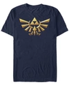 NINTENDO NINTENDO MEN'S LEGEND OF ZELDA 3D CREST SHORT SLEEVE T-SHIRT