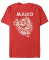 NINTENDO NINTENDO MEN'S SUPER MARIO POINTING SHORT SLEEVE T-SHIRT