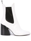 CHLOÉ WAVE ANKLE BOOTS,CHC19U17602101 SOR